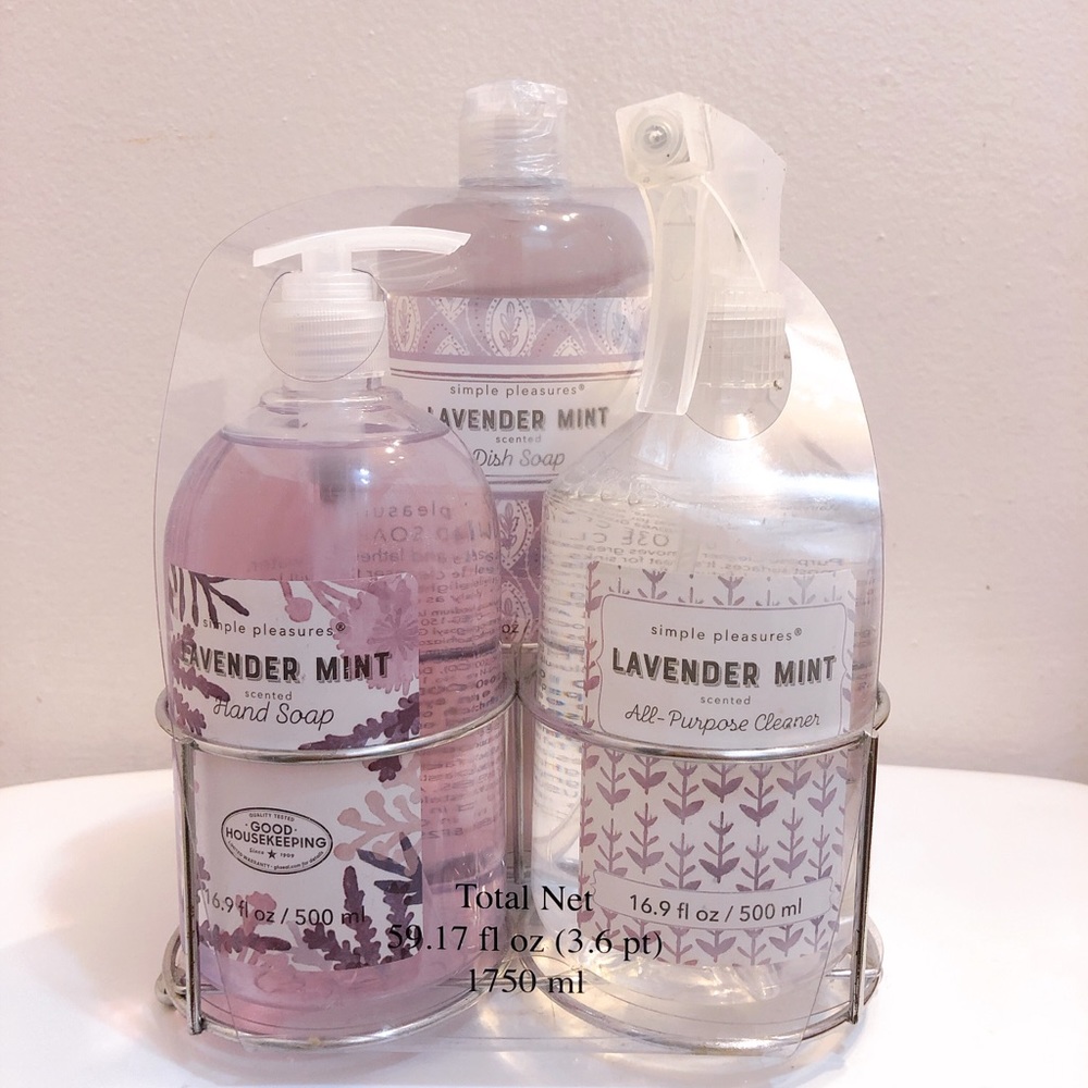 Lavender Mint Cleaning Set